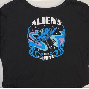 Fifth Sun - Aliens Are Coming 👽 Crop Top